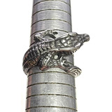Anel Crocodilo Jacare Animal