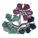 Anel De 3 Flores