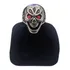 Anel De Caveira Com Cruz Punk, Rock, Motoqueiro Moto Clube 