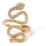 Anel De Cobra Ouro