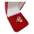 Anel De Letra Oval 2 Grs De Ouro 18kl/750 (todas As Letras)