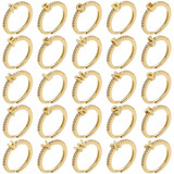 Anel Dourado Ajustavel Detalhe
