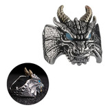 Anel Dragao Silver Gold
