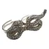 Anel Duplo Regulável - Serpente - Cristais Strass Swarovski