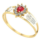 Anel Em Ouro 18k