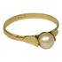 Anel Em Ouro 18k 750 Pérola Oferta Promoção