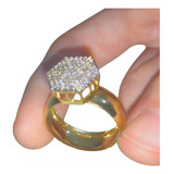 Anel Em Ouro Amarelo