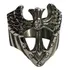 Anel Escudo São Miguel Asas De Anjo Cruz Aço Inoxidável M01