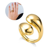 Anel Feminino Ajustavel Gota
