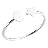 Anel Feminino Ajustavel Lua