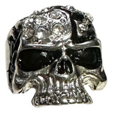 Anel Feminino Caveira Metal