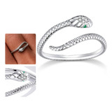 Anel Feminino Cobra Cravejada