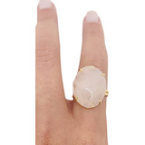 Anel Feminino Pedra Natural