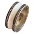 Anel Feminino Prata 925 Esmaltado Branco Zircônias