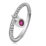 Anel Feminino Prata 925