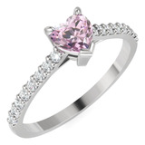 Anel Feminino Princesa Coracao