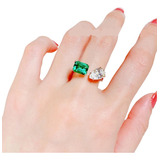 Anel Feminino Regulavel Zirconia
