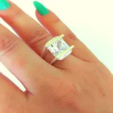 Anel Feminino Solitario Luxo