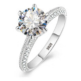 Anel Feminino Solitaro Luxo