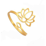 Anel Flor De Lotus