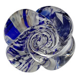 Anel Flor Em Vidro