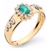 Anel Formatura Feminino Ouro