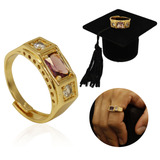 Anel Formatura Masculino Moeda