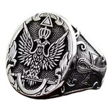 Anel Masculino Aguia Tribal