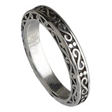 Anel Masculino Punk Tribal