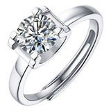 Anel Moissanite De Seis