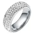 Anel Neymar Cravejado Cristal Zircônia Masculino Luxo Ice 
