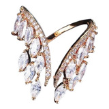 Anel Noiva Pedra Strass