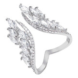 Anel Noiva Pedra Zirconia