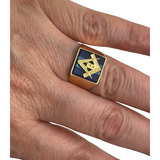 Anel Ouro 18k Triangulo