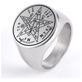 Anel Pantaculo Tetragrammaton Amuleto