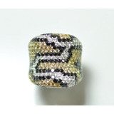 Anel Pave Com Diamantes