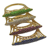 Anel Pave Ouro 18k