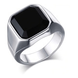Anel Pedra Onix Natural