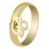 Anel Pingente Letra De Ouro 18k Anel Feminino Ouro 18k 
