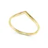 Anel Polegar Minimalista Em Ouro 18k 750