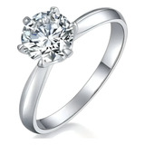 Anel Prata 925 Diamante