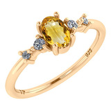 Anel Prata 925 Dourada