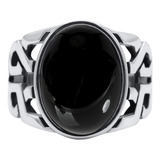 Anel Prata 925 Masculino