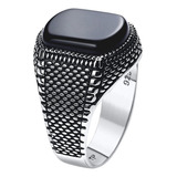 Anel Prata 925 Masculino