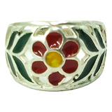 Anel Primavera Vermelho