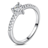 Anel Princesa Coracao Em