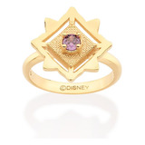 Anel Reino Mágico De Rosas Zircônia Disney - Rommanel 513448