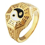 Anel Retro Yin Yang