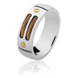 Anel Rosso Titanium Aro