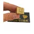 Anel São Jorge Oração Banhado A Ouro 18k